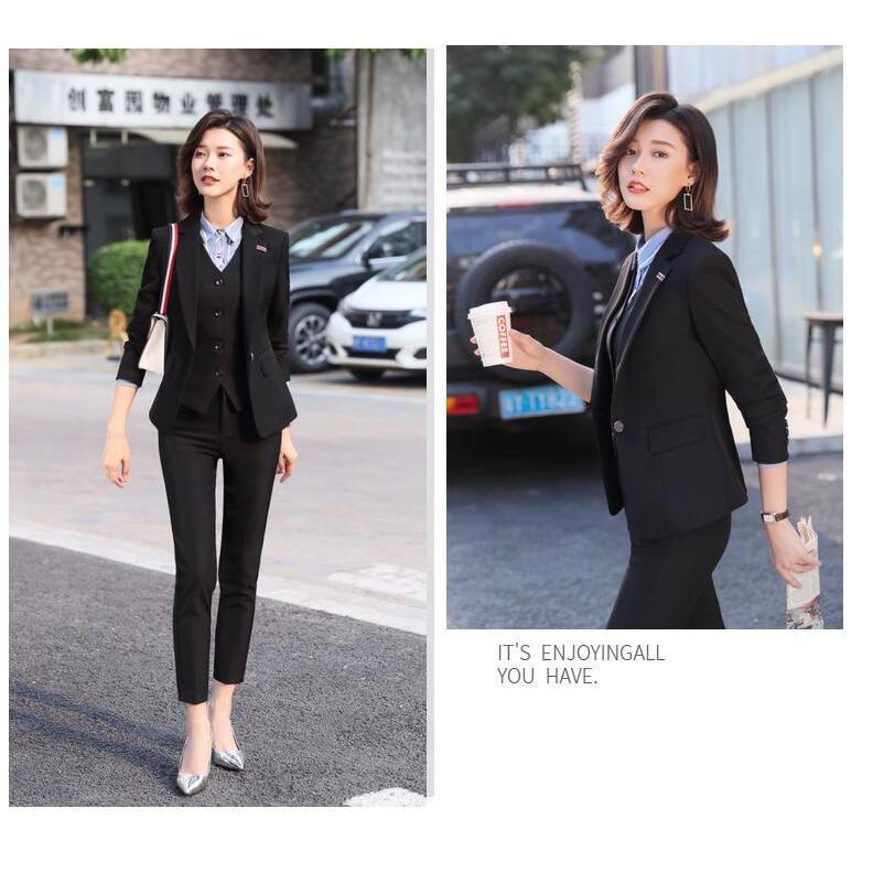 スーツレディース 5点セット ベスト付きスーツ ビジネススーツ セットアップスーツ フォーマルスーツ 通勤 Ol オフィス パンツスーツ 就活 面接 大きいサイズ 15 Fastfast 通販 Yahoo ショッピング
