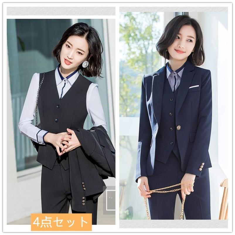 激安ブランド フォーマルスーツ 上品 セットアップ レディーススカートスーツ 4点セット 発表会 女子会 参観日 七五三 お宮参り お洒落 入園式 卒業式 セレモニー オフィス 代引不可 Www Ladislexia Net