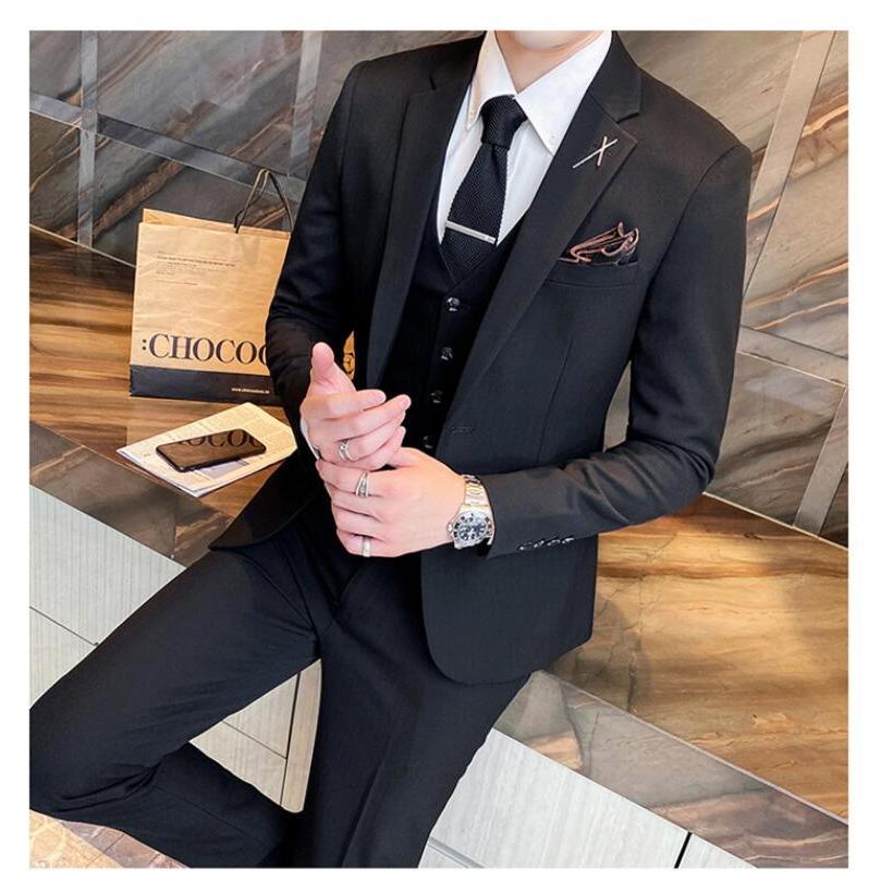 新作 タキシードスーツ 3ピーススーツ メンズスーツ ロング丈 ダブルボタンスーツ 結婚式 二次会 成人式 卒業式 就職活 春秋冬 ビジネスフォーマルスーツ 人気定番