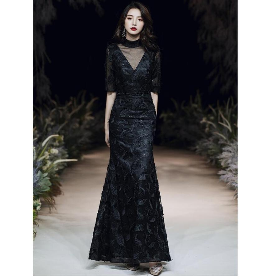 販売新品 マーメイドドレス 立ち襟 ロング丈ドレス ウエディングドレス パーティードレス 上品 結婚式 大きいサイズ 30代40代 きれいめ お呼ばれ 卒業式 発表会 披露宴 販売サイト Www Superavila Com