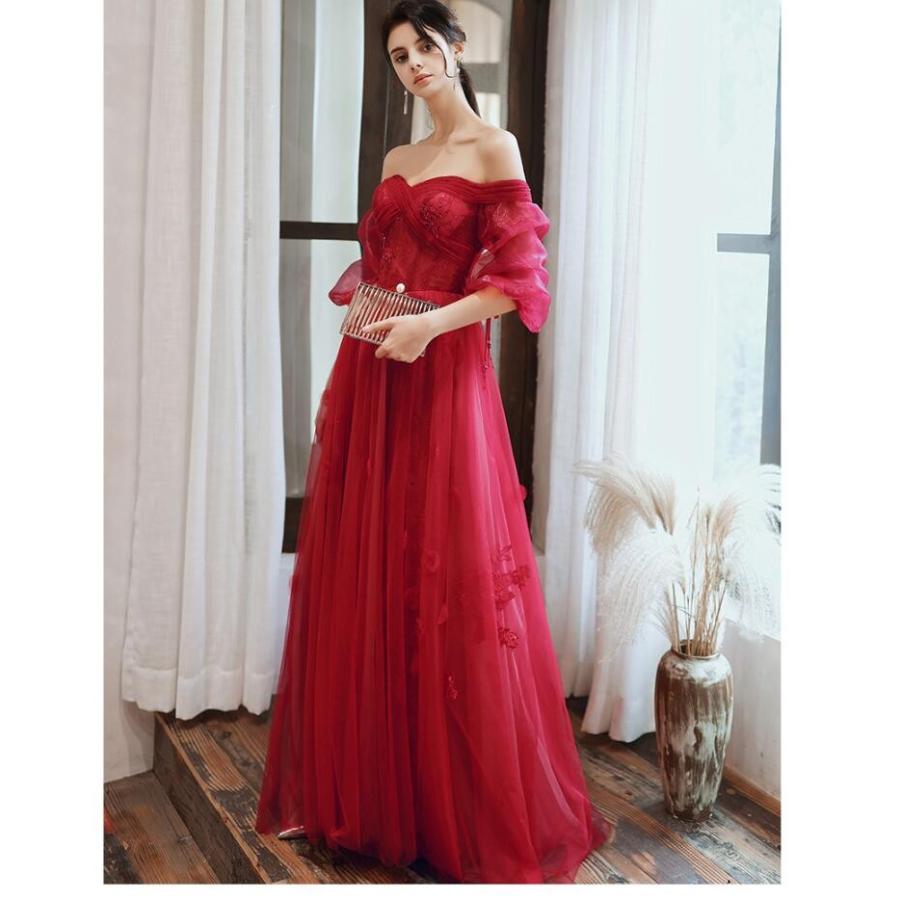 アウトレット専門店 オフショルダー 上品 ロング丈ドレス ウエディングドレス パーティードレス 結婚式 大きいサイズ 30代40代 袖あり きれいめ お呼ばれ 卒業式 発表会 披露宴 アウトレット売上 Ssl Daikyogo Or Jp