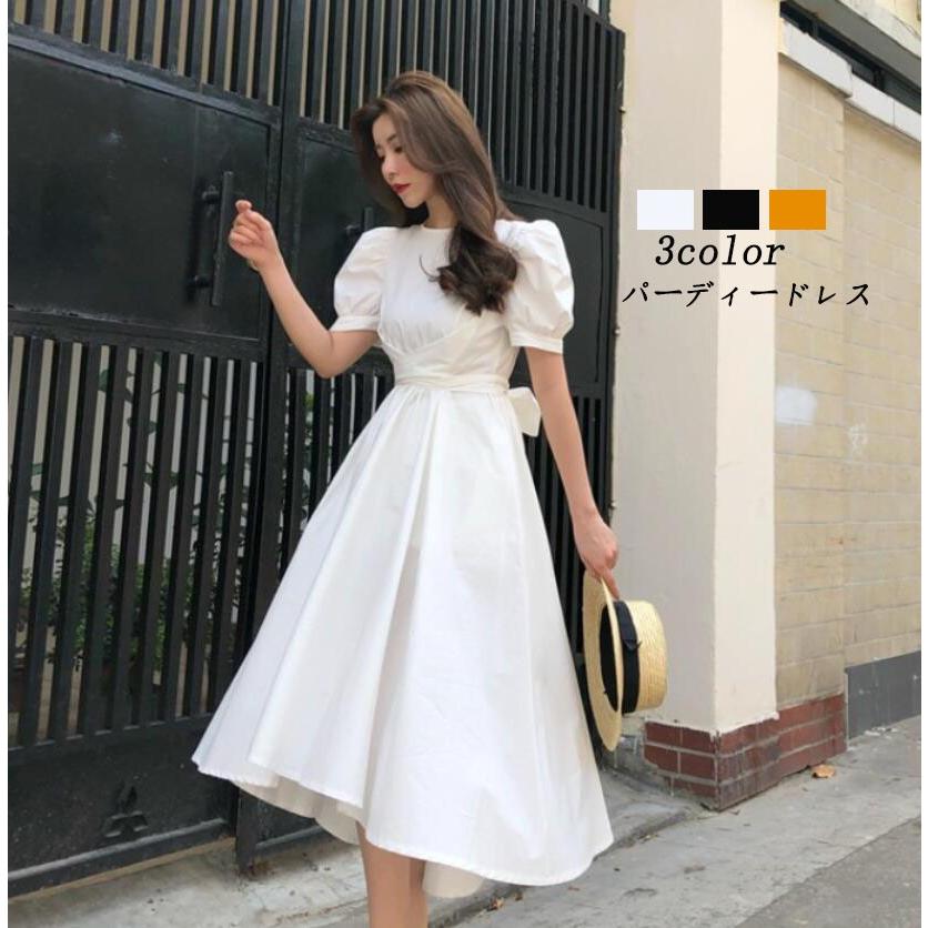 パーティードレス ひざ下丈ワンピース 上品 大人 結婚式ワンピース ミモレ丈ドレス プレゼント 代 30代 40代 Aライン お呼ばれ 成人式 披露宴 同窓会 39 Fastfast 通販 Yahoo ショッピング