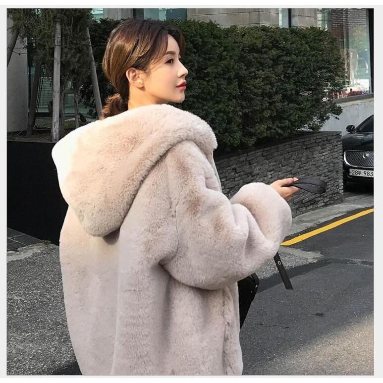 エコファーコート eco fur coat emdot-