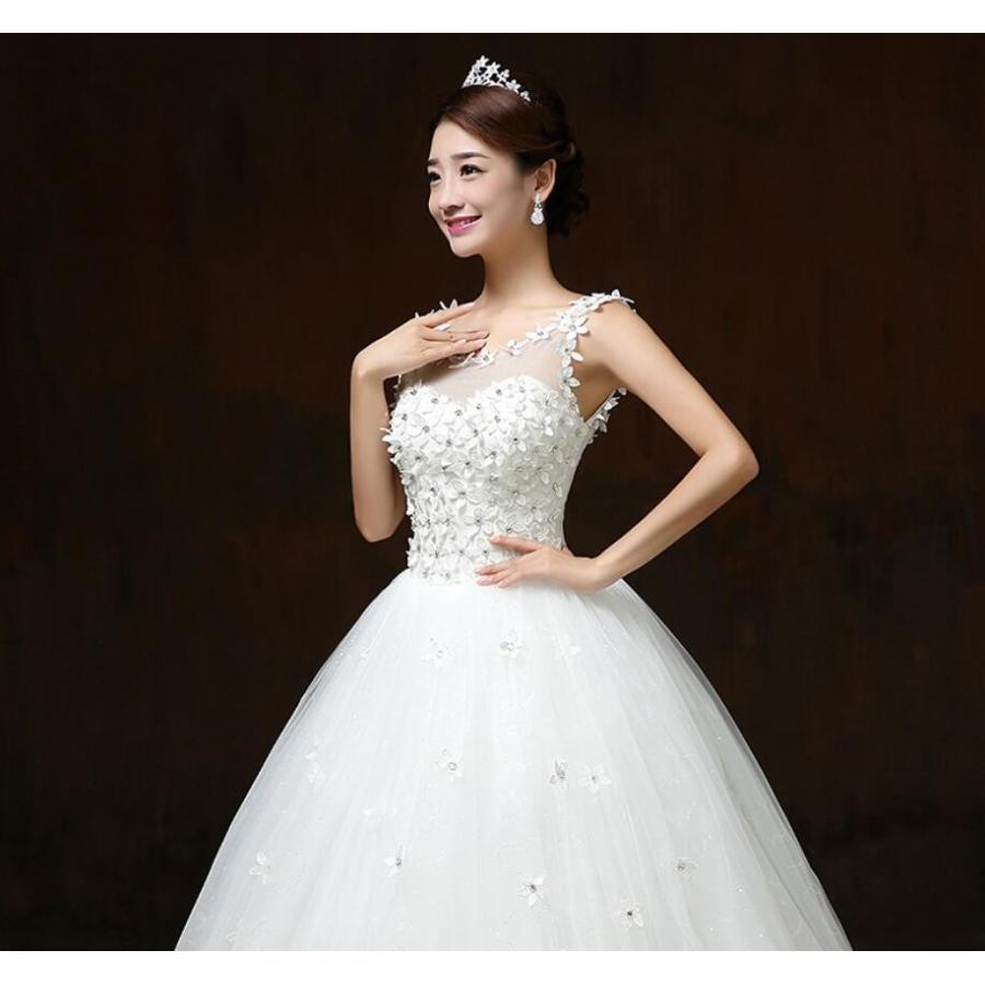 ロングドレス パーティードレス ウエディングドレス ステージ衣装 二次会 演奏会 発表会 大きいサイズ 披露宴 謝恩会 結婚式ドレス プリンセスライン 在庫僅少 成人式