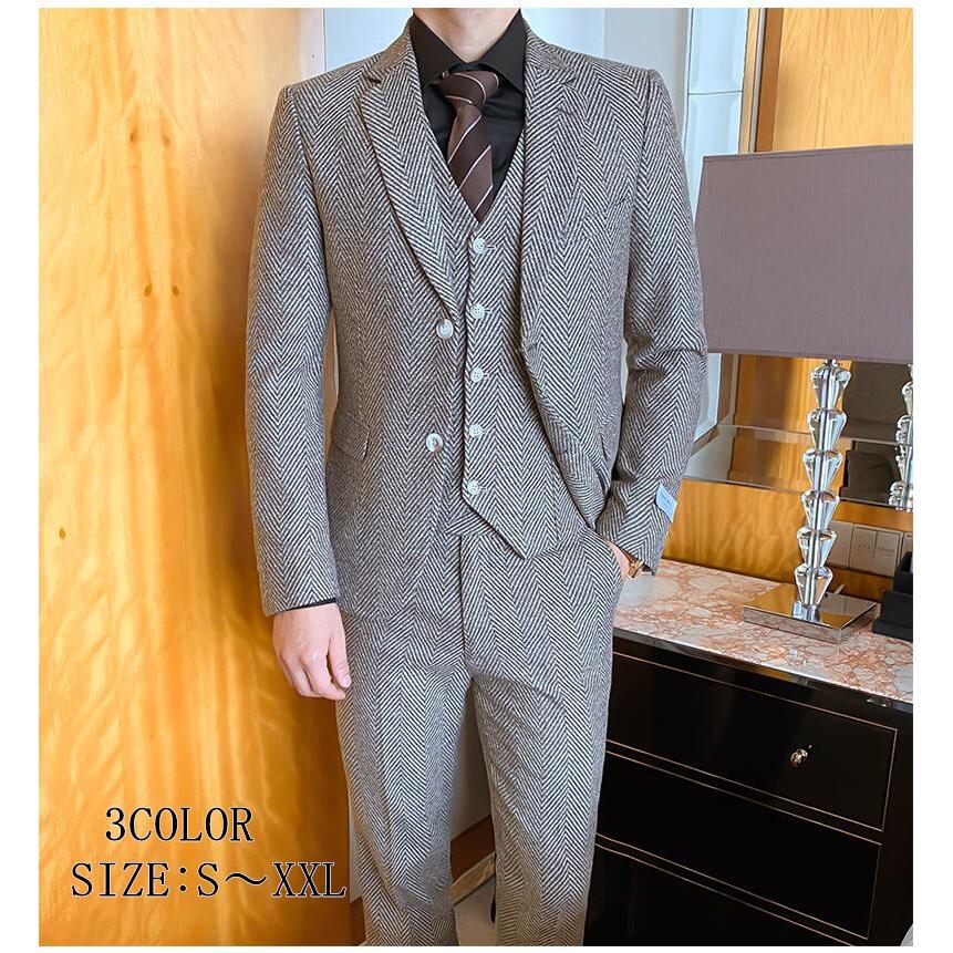 値引 メンズスーツ タキシードスーツ カッコイイ 3ピーススーツ セットアップ フォーマル 2つボタンスーツ 二次会 成人式 就職活動 ビジネス 結婚式 披露宴 お洒落 偉大な Www Kingfishswimming Com