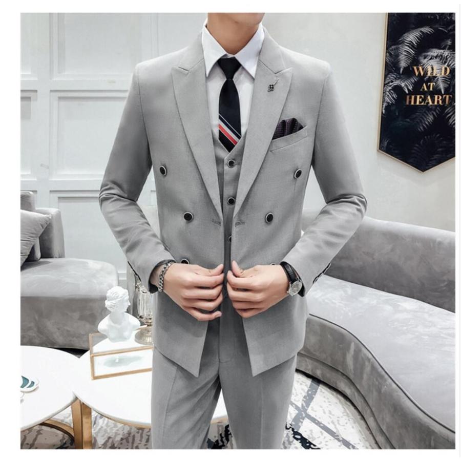 ビジネススーツ メンズスーツ スリーピース セットアップ ダブルボタンスーツ 3ピーススーツ カジュアル ベスト付き 細身 通勤 紳士服 結婚式 冠婚葬祭就職活 313 21 Fastfast 通販 Yahoo ショッピング