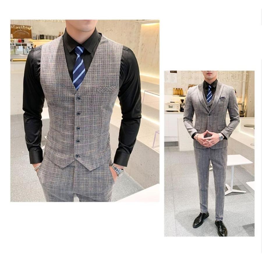在庫残りわずか メンズスーツ チェック柄 3点セットスーツ 2つボタンスーツ 3ピーススーツ ビジネススーツ 結婚式 成人式 卒業式 就職活 披露宴 紳士服 冠婚葬祭 二次会 高品質 313 55 Fastfast 通販 Yahoo ショッピング のオシャレな Mercurytechnologies Mn Com