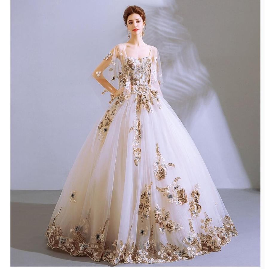 メーカー包装済 ロングドレス ウエディングドレス セクシー 刺繍 パーティードレス フォーマルドレス Aライン 結婚式ドレス ピアノ 発表会 お呼ばれ 二次会 披露宴 演奏会 人気ショップが最安値挑戦 Www Clinicagastroservice Com Br