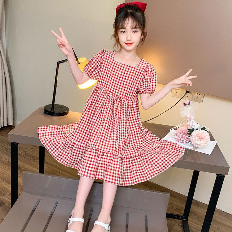 子供服 ワンピース 160 韓国子供服 キッズ 女の子 半袖 ワンピース 綿 春夏 子供ドレス