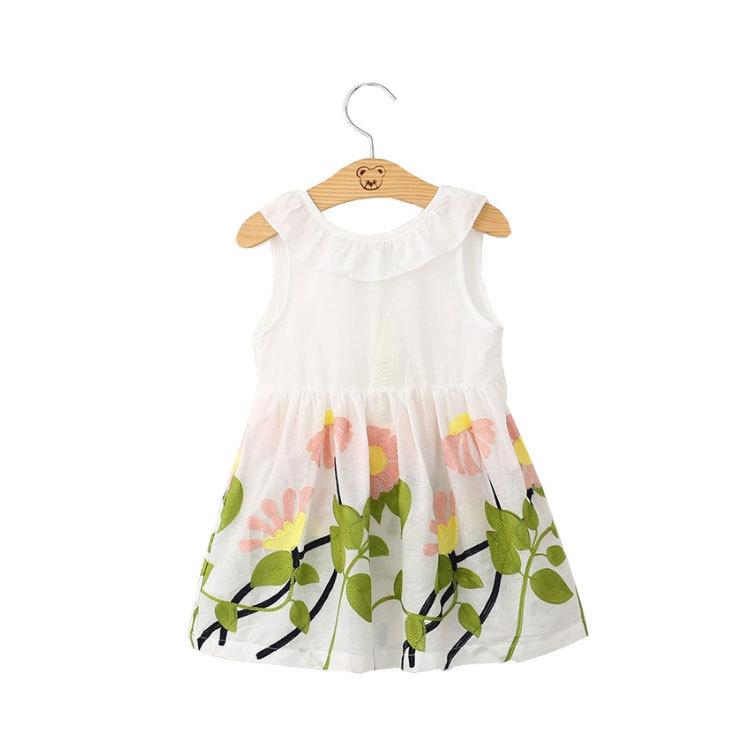 子供服 ワンピース 160 韓国子供服 キッズ 女の子 ワンピース 綿 花柄 春夏 子供