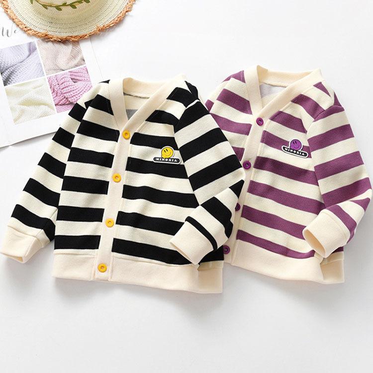 カーディガン ベビー キッズ ニット セーター ベビー服 子供服 子ども服 男の子 女の子 長袖 秋服 冬服 おしゃれ 可愛い ボーダー 有名なブランド