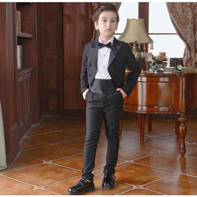 手数料安い 超激安 品質良い 男の子 タキシード 燕尾服 子供スーツ キッズ フォーマル 6点セット紳士服 卒業式 七五三 入学式 卒園式 発表会 結婚式90 170 現金特価 Atempletonphoto Com