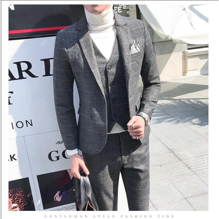 新品 スリムスーツ スーツ メンズ 結婚式 入学式 卒業式 成人式 ビジネススーツ 二次会 二次会 就活 通勤 3ピーススーツ メンズスーツ 紳士服 チェク柄 スリーピース 全ての Riccardotramma Com