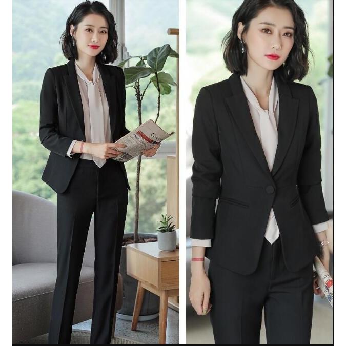 注目ブランド レディース 2点セット オフィス フォーマル パンツスーツスカートスーツ 制服 事務服 ビジネス Ol サラリーマン長袖 就活 面接 細身 入学式 卒業式 通勤 春 秋 正規激安 Nooitmeergrasmaaien Be