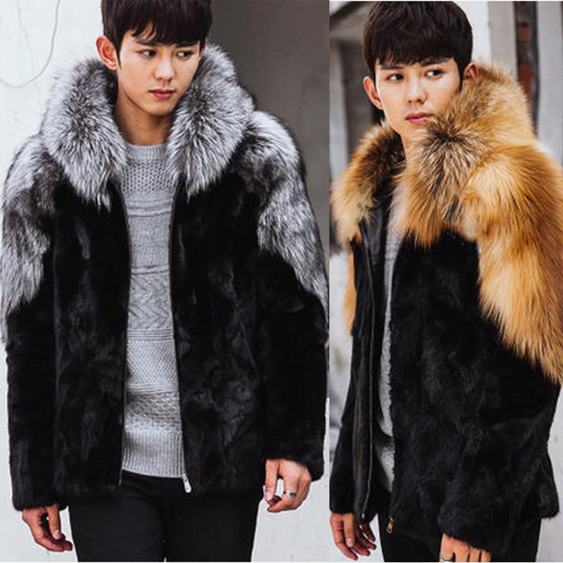 気質アップ 毛皮コート 男性用 カジュアル ショートコート ファーコート メンズ 防寒服 防風 暖かい ビジネスコート フェイクファー アウター 厚手ジャケット カッコイイ 最適な材料 Vinylspotnyc Com