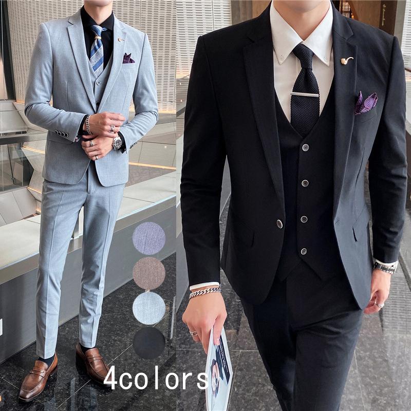 人気沸騰ブラドン ビジネススーツ 忘年会 冠婚葬祭 事務服 面接 スリーピース メンズ スーツセット おしゃれ 細身 二次会 披露宴 ビジネス 新作 紳士服 結婚式 大きいサイズ カジュアルスーツ 上下セット メンズ 3ピーススーツ フォーマルスーツ スーツ フォーマル