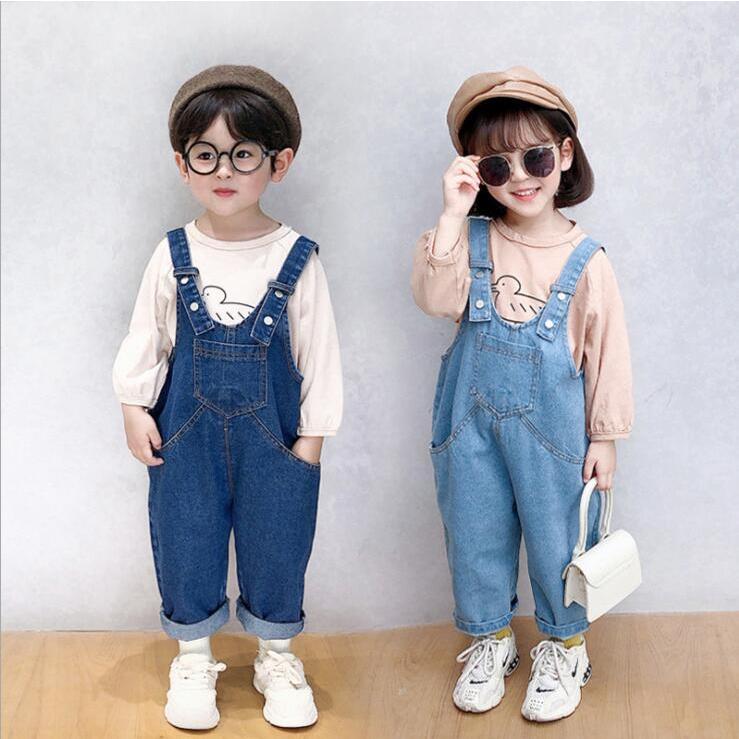 サロペット デニム デニムサロペット オーバーオール 子供服 韓国子供服 男の子 女の子 キッズ 姉妹 兄弟 通学 普段着 90 100 110 1 130 超特価激安