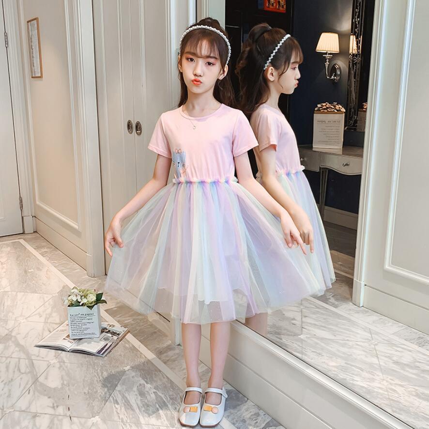 21春夏新色 子供服 女の子 ガールズ ワンピース キッズ かわいい 半袖 ガールズワンピース 可愛い 発表会 通学着 通園着 膝丈 Cisama Sc Gov Br