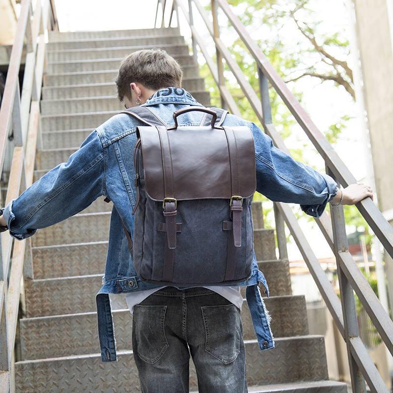 通学 通勤 おしゃれ 旅行 アウトドア リュック メンズ リュックサック かばん 鞄 カバン 代 30代 40代 カジュアル 男性 帆布 ズック 大容量 Pc収納 バッグ Ggb258 Fastsho 通販 Yahoo ショッピング