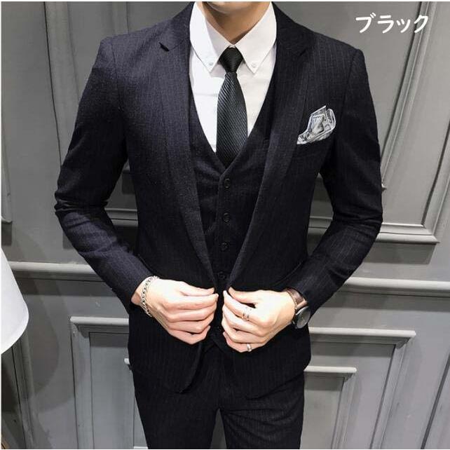 スーツ メンズ 3ピーススーツ おしゃれ イギリス風 カジュアル シンプル ジャケット ベスト パンツ スリムスーツ パーティースーツ フォーマルスーツ メンズスーツ 二次会 司会 大きいサイズ 披露宴 新郎 春夏秋冬 紳士服 結婚式スーツ 舞台 花息子 楽天カード分割