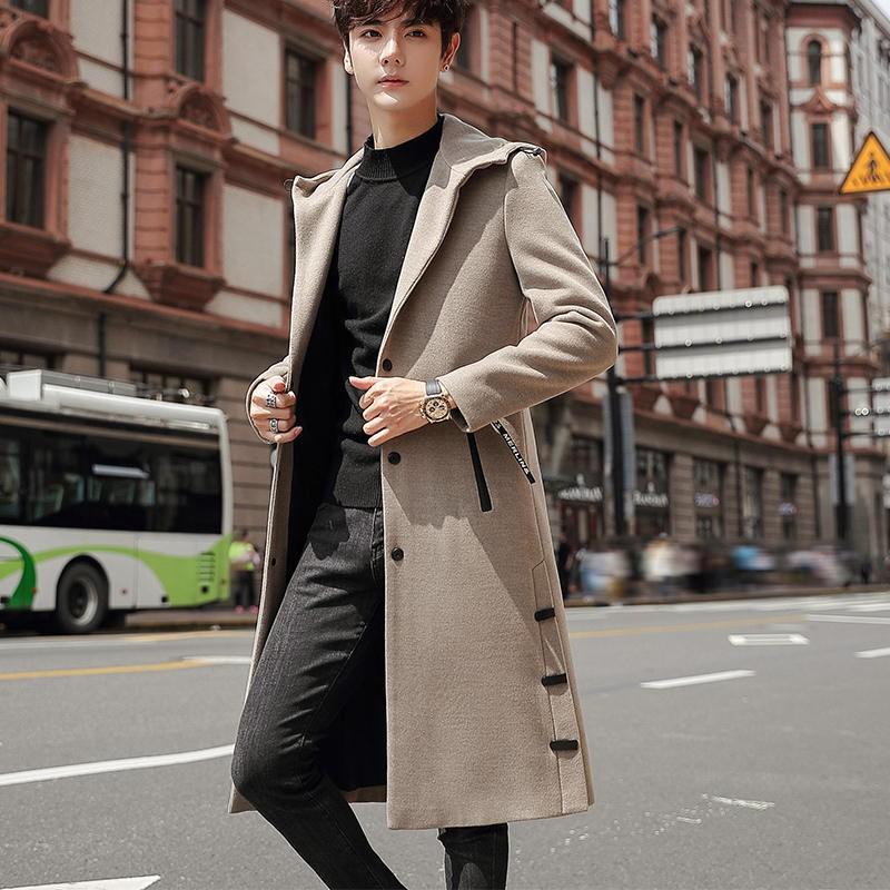 メンズファッション 色移り有り チェスターコート ロングコート 無地 トレンチコート メンズコート フード付き ジャケット コート メンズ ビジネス コート カジュアル 紳士服 通勤 通学 お兄系 Lfeg56b47t Oldmcdonaldfishcamp Com