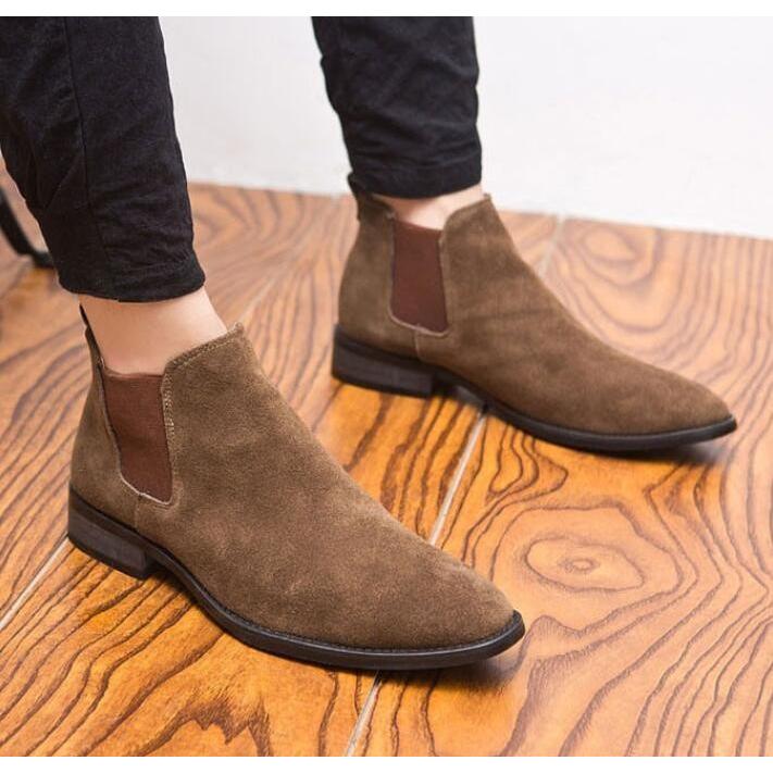 正規激安 サイドゴアブーツ チェルシーブーツ メンズ 合成革靴 ショートブーツ スウェード スエードブーツ ブーツ カジュアルブーツ 春秋 人気 靴 通勤 通学 学生 海外最新 Www Simon Page Com