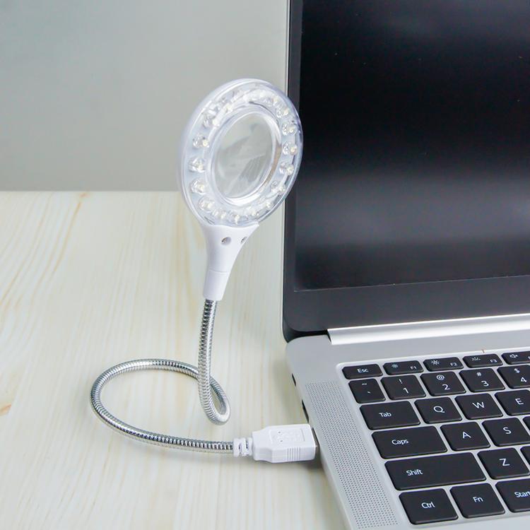 超激安特価 Ledライト Usb フレキシブルアーム ノートpc モバイル ポータブル 持ち運び 電池不要 拡大