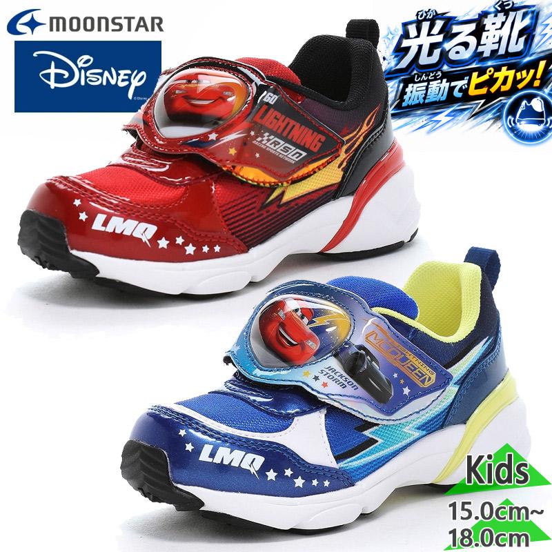 Disney（ディズニー） LEDで光る ムーンスター ジュニア キッズ DN