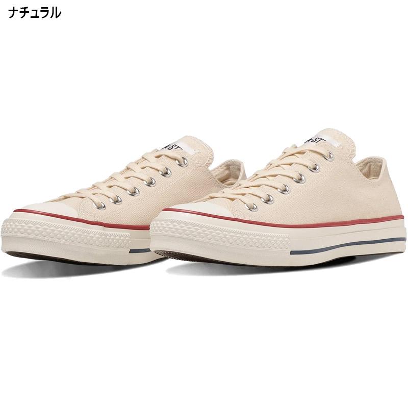 コンバース メンズ レディース キャンバスオールスタージャパン OX 靴 シューズ ALL STAR 日本製 国産 帆布 ローカット 定番 シンプル 167430 167431 167710｜shooting-star｜02