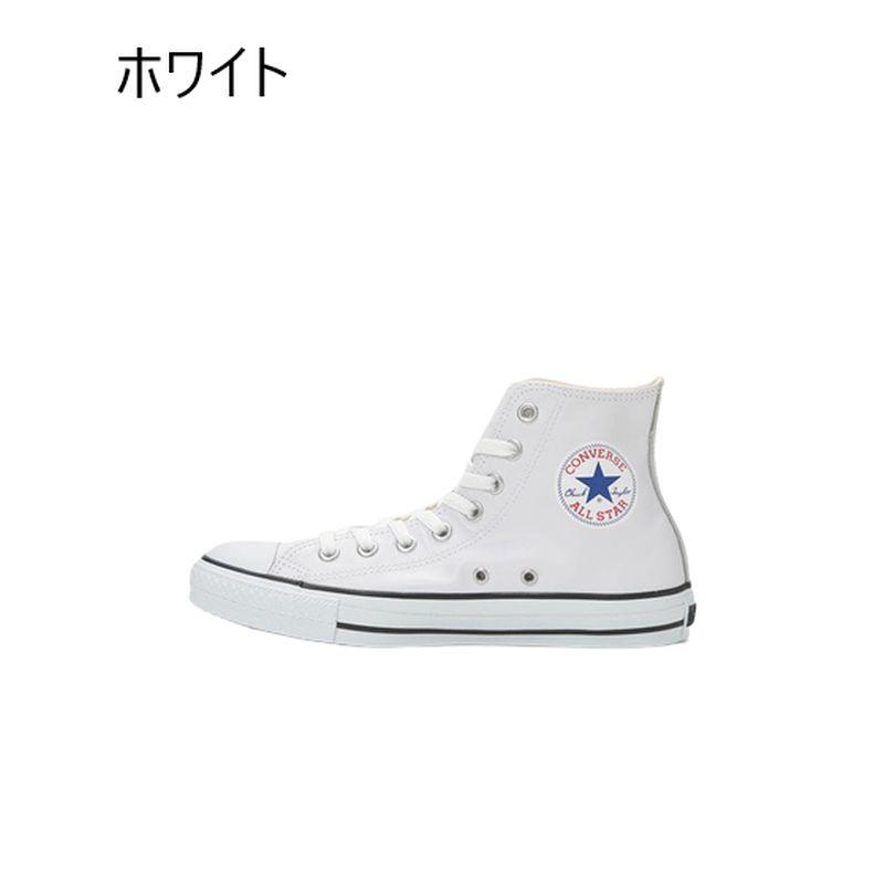 コンバース メンズ レディース LEA ALL STAR HI 靴 シューズ スニーカー レザーオールスター ハイカット 3204499 32044990 32044991 32044997｜shooting-star｜02