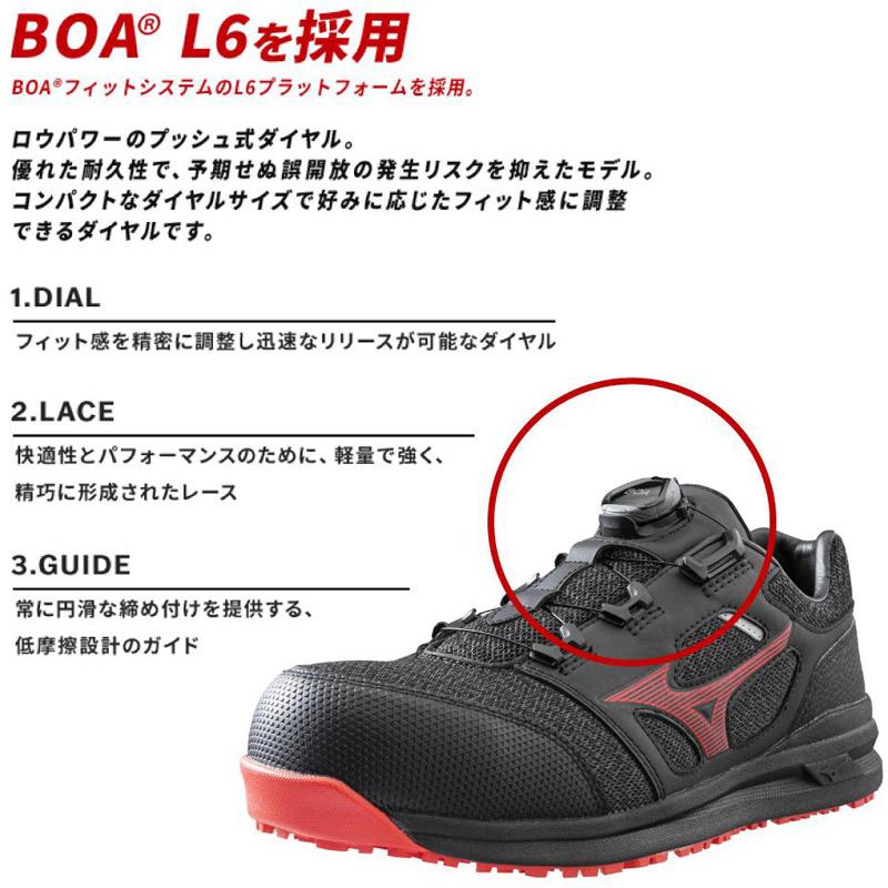 MIZUNO（ミズノ） 3E 幅広 ワイド メンズ オールマイティ LS 52L BOA