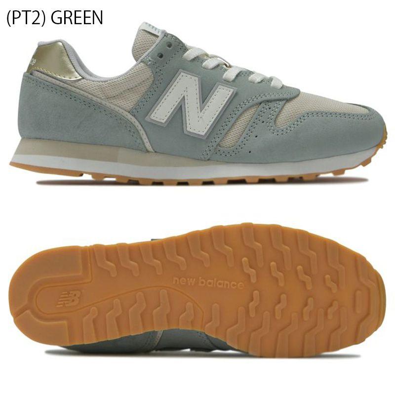 ニューバランス NEW BALANCE スニーカー レディース WL373 B (PT2)GREEN (PH2)GRAY (PQ2)BROWN ブラック グレー ブラウン 22cm-25cm  靴 シューズ 23FW 当日出荷｜shooting-star｜02