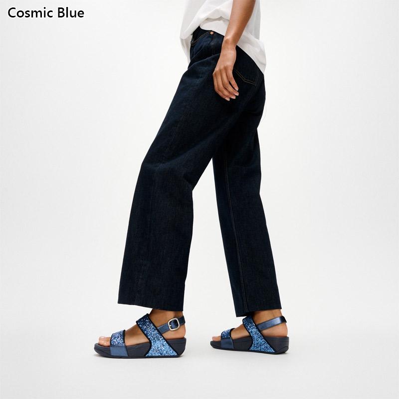 【未使用】fitflop サンダル ルル クロス バックストラップ デニムブルー FitFlop（フィットフロップ） レディース LULU マルチトーナル