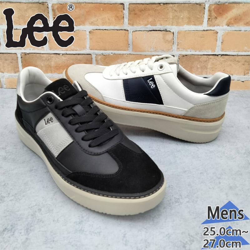 Lee メンズ リー スニーカー 靴 シューズ ローカット 厚底 軽量