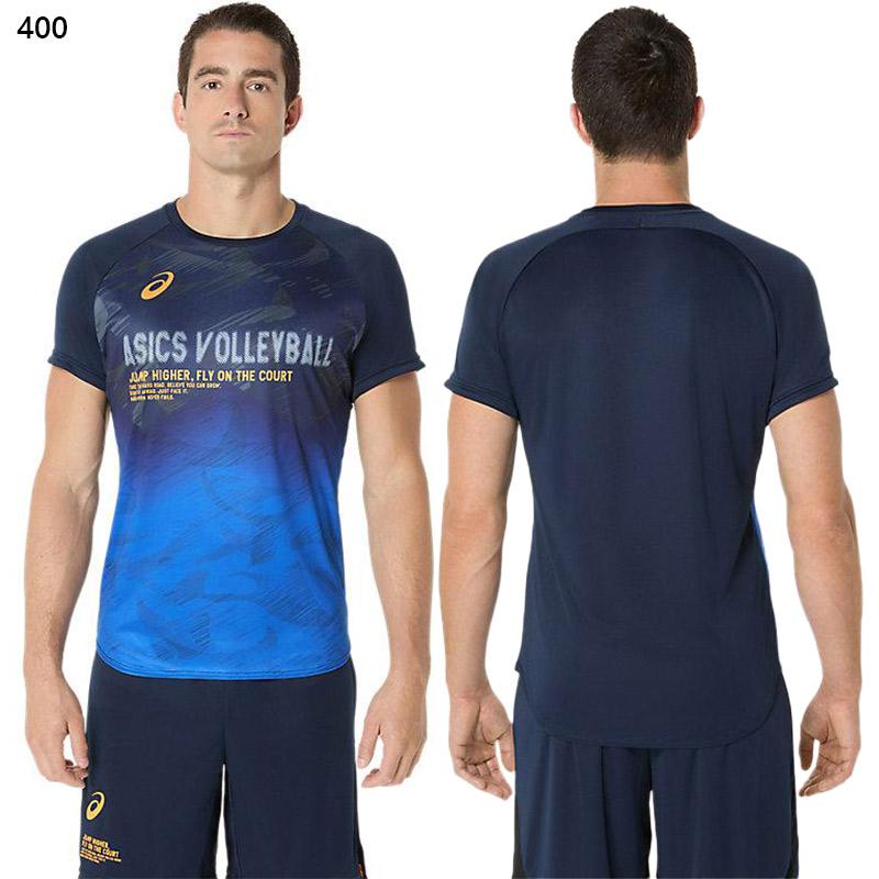 ASICS（アシックス） メンズ トップライン半袖シャツ バレーボール