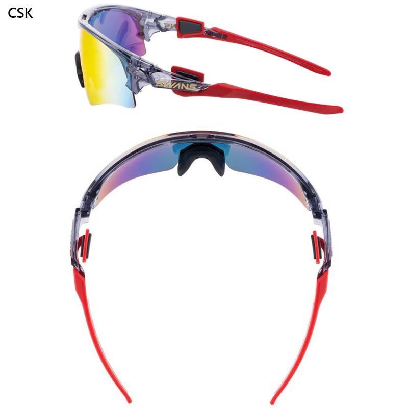 スワンズ メンズ レディース FACEONE ULTRA LENS for BALL SPORTSモデル アクセサリー スポーツサングラス UVカット 反射防止 ミラー ノーズ調整可 FO-3518の画像