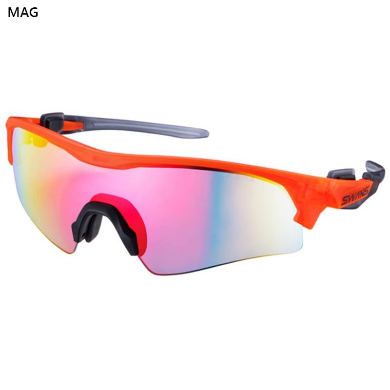 スワンズ メンズ レディース FACEONE ULTRA LENS for BALL SPORTSモデル アクセサリー スポーツサングラス UVカット 反射防止 ミラー ノーズ調整可 FO-3518の画像