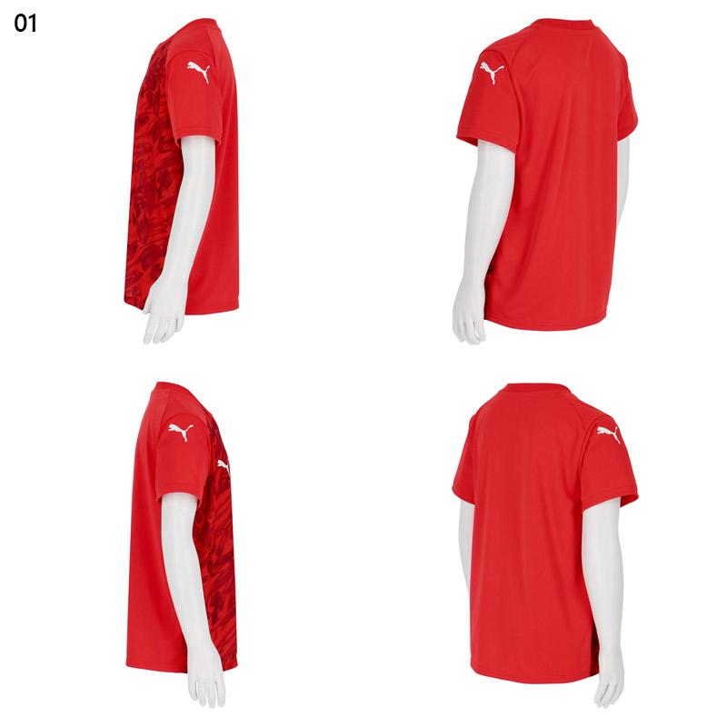 PUMA（プーマ） ジュニア キッズ teamFINAL グラフィック ゲームシャツ