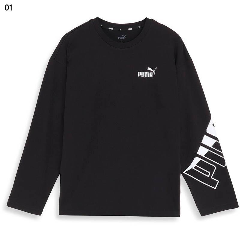 プーマ メンズ プーマ パワー MX LS Tシャツ アパレル 長袖 トップス UVカット 吸水速乾 運動 スポーツ お出かけ 680687｜shooting-star｜02