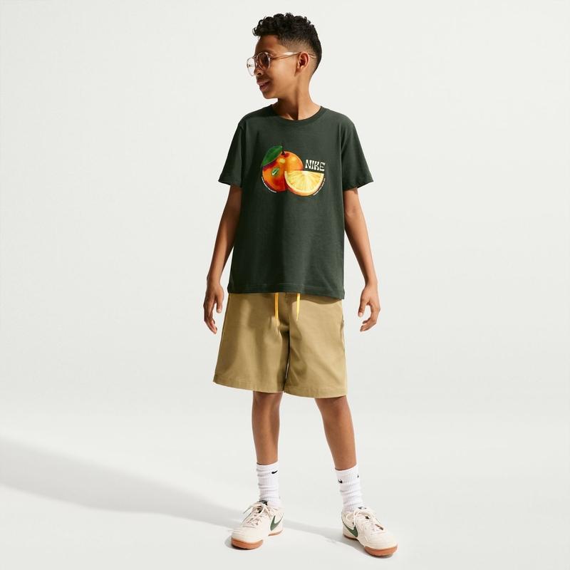 NIKE（ナイキ） ジュニア キッズ YTH NSW オレンジ S/S Tシャツ