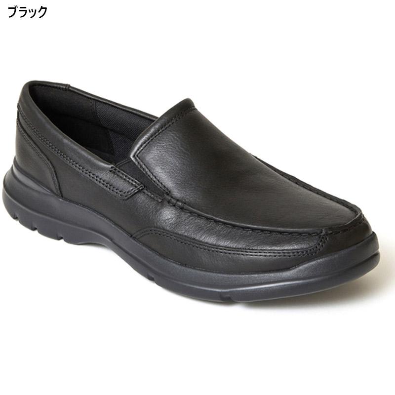 ROCKPORT　ロックポート　ビジネスシューズ　スリッポン　サイドゴア　黒 ROCKPORT（ロックポート） メンズ ジャンクションポイント スリッポン