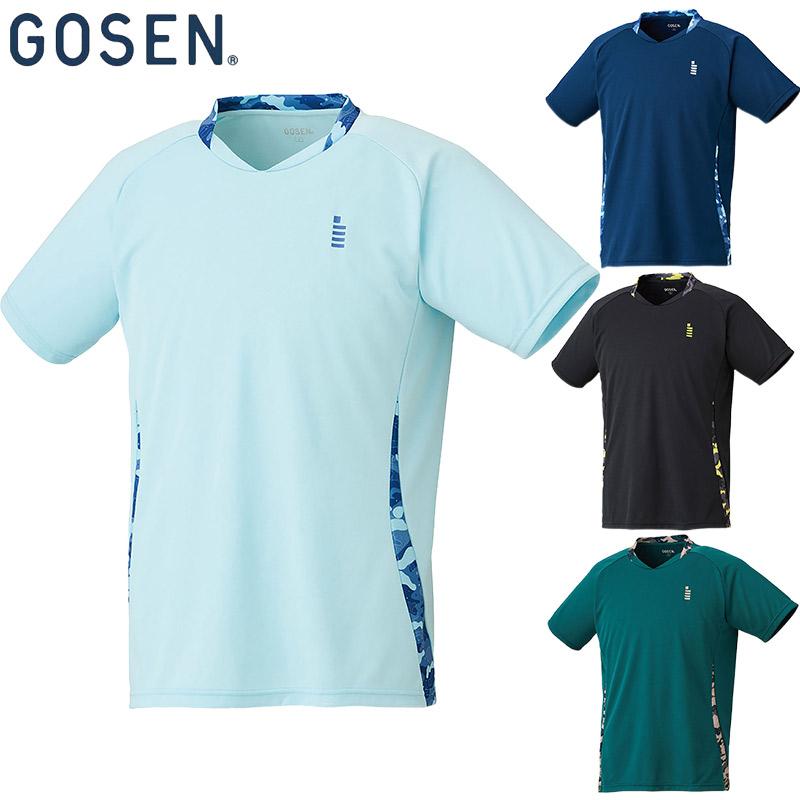 No.5360 GOSEN ゴーセン シャツ ネイビー XO テニス ウェア GOSEN