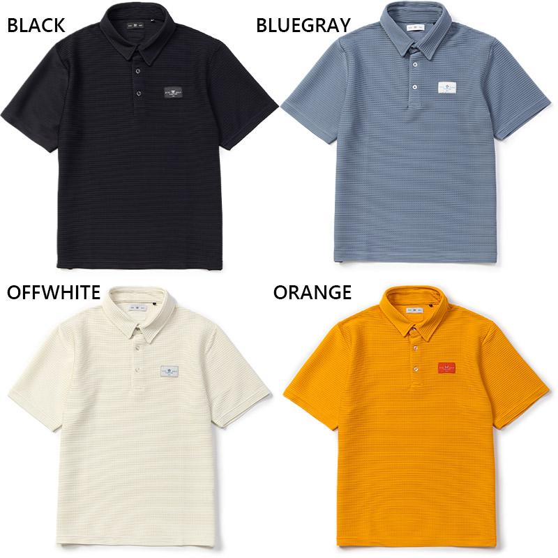 SY32 メンズ LACY JQ COLLAR SHIRTS アパレル ゴルフ トップス 半袖