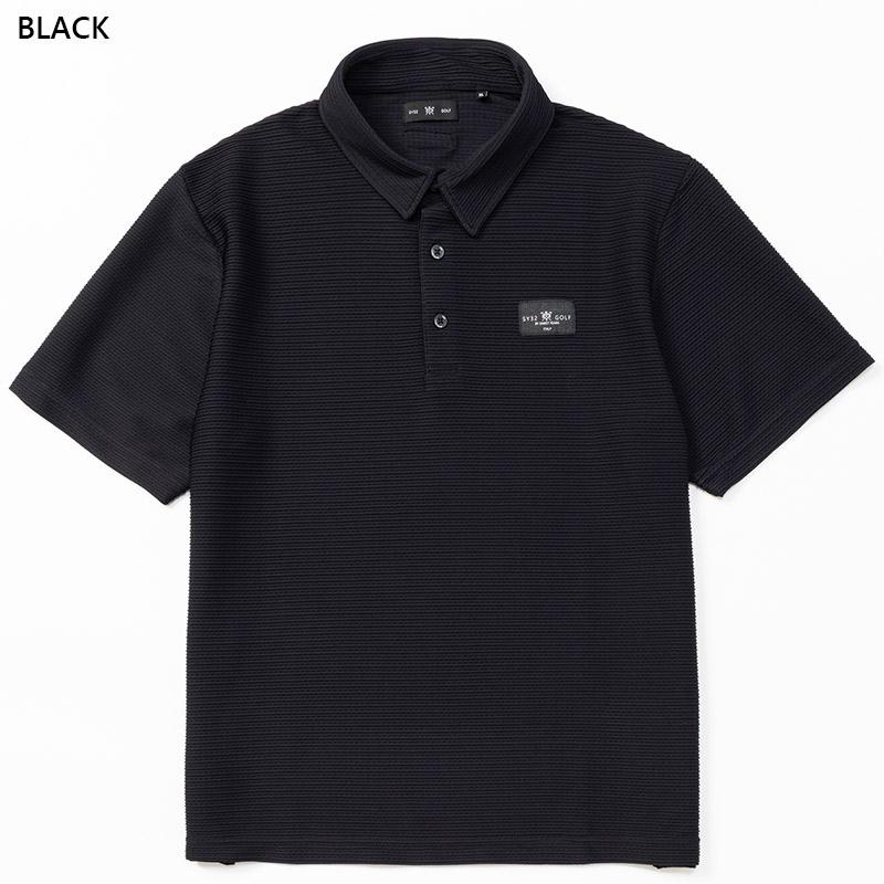 SY32 メンズ LACY JQ COLLAR SHIRTS アパレル ゴルフ トップス 半袖
