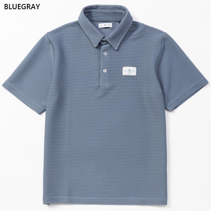 SY32 メンズ LACY JQ COLLAR SHIRTS アパレル ゴルフ トップス 半袖