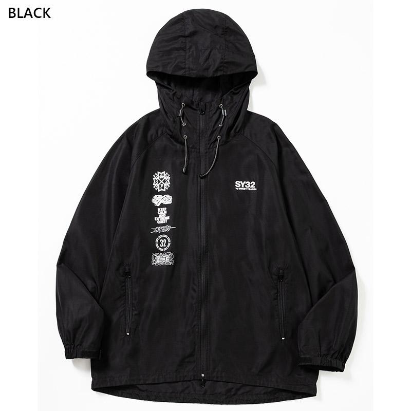 SY32 メンズ MULTI LOGO WINDBRAKER アパレル トレーニング アウター