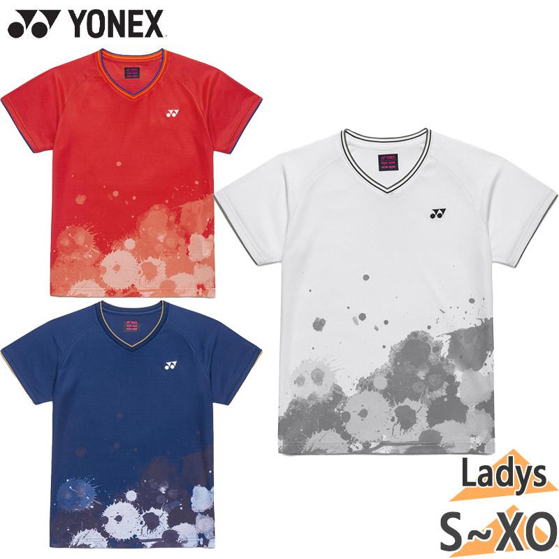 YONEX バドミントンシャツ レディース Oサイズ YONEX（ヨネックス） レディース ウィメンズゲームシャツ バドミントン