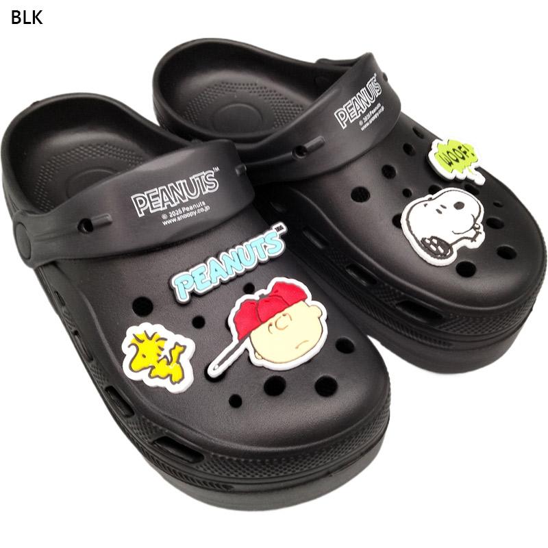すぬ ピーナッツ レディース Snoopy スヌーピー 厚底 サンダル 靴 シューズ