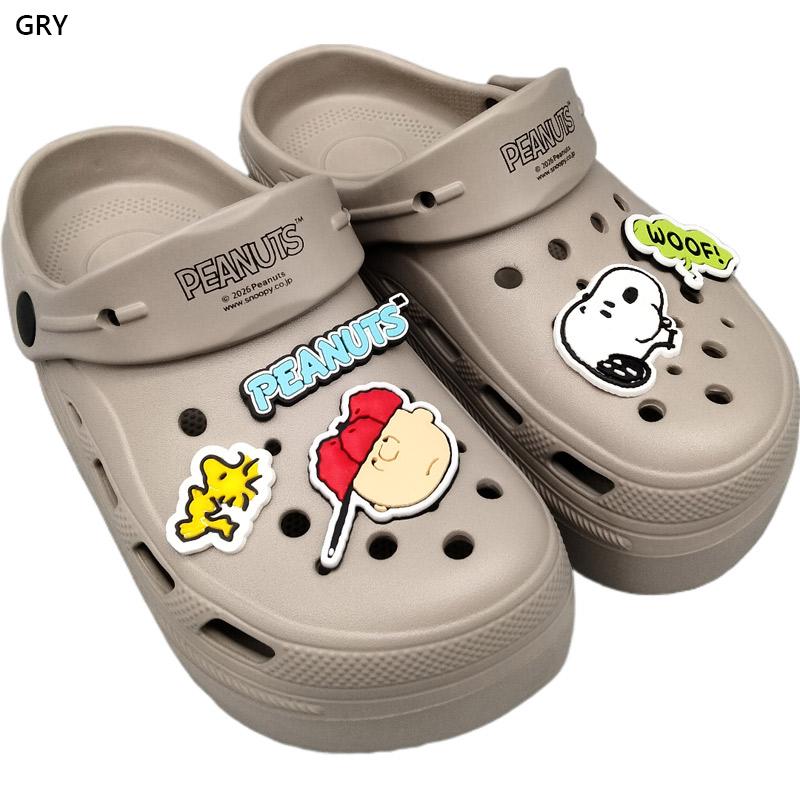 ピーナッツ レディース Snoopy スヌーピー 厚底 サンダル 靴 シューズ