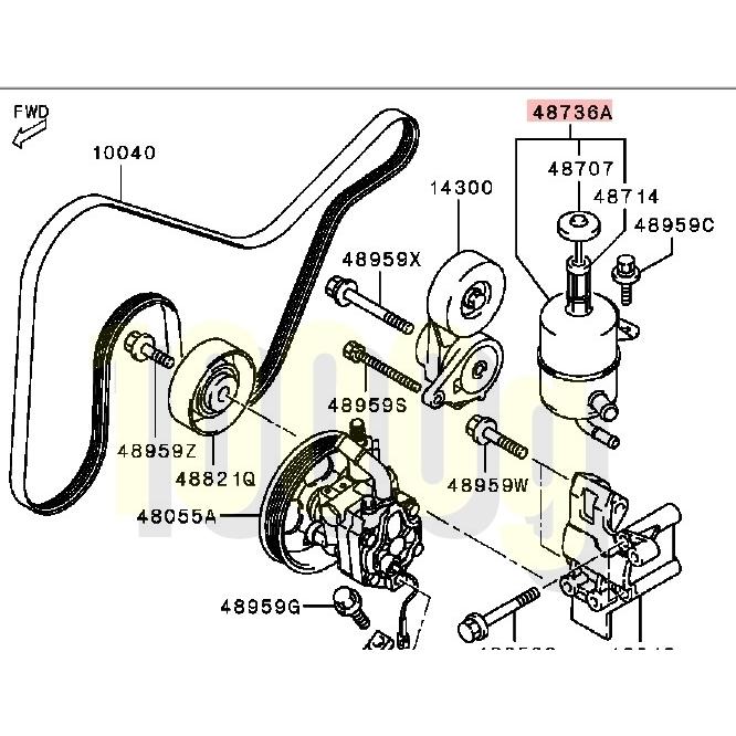 三菱純正新品】MITSUBISHI 未使用品 ☆超希少品☆ CT9A ランエボ7